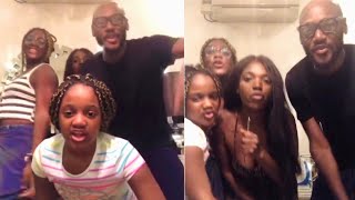 Watch 2face Idibia Beautiful Dance Steps With His 