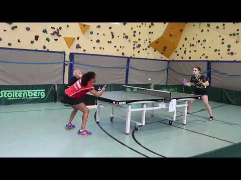 Oshonaike, Olufunke vs.  Yevtodii, Iolanta (Kurz)| 22/23 – 3. BL Damen Nord |  My Video689