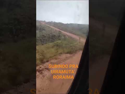SUBINDO PRA UIRAMUTA'.   RORAIMA