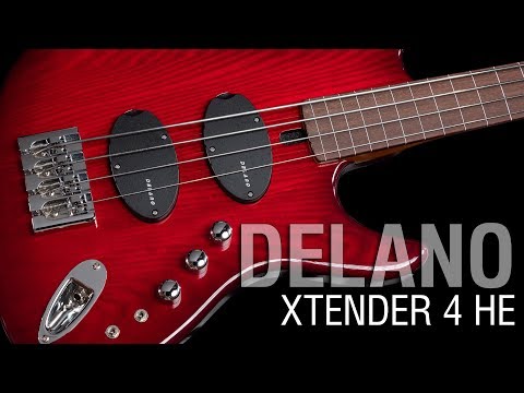 Delano Xtender 4 HE/S // Maruszczyk Elwood 4p Fretless Short Scale