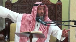 316-إن وصل المسافر للماء وضاق الوقت للوضوء به تيمم-الشيخ عثمان الخميس- فوائد من شرح دليل الطالب