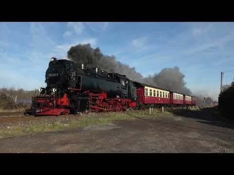 Die Selketalbahn im Dezember 2025 / Teil 1 / zwischen Gernrode und Silberhütte