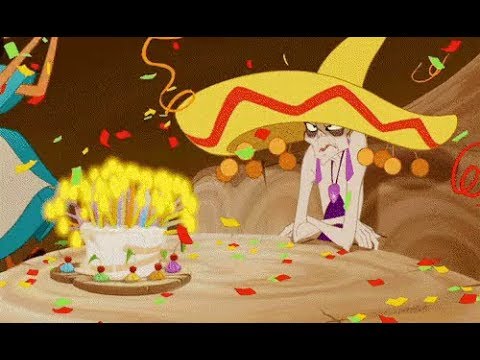 THE EMPERORS NEW GROOVE YZMA BIRTHDAY SCENE
