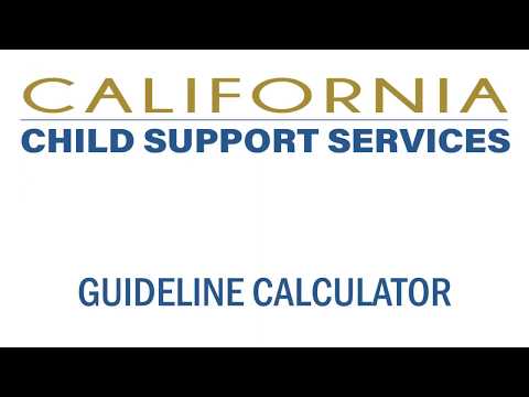 Calculate Child Support | CA Child Support Services