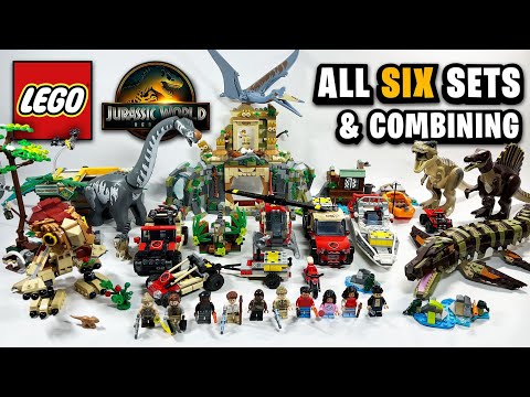 EVERY LEGO Jurassic World Rebirth Sets Review & Combining Sets