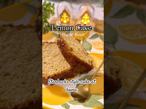 Lemon Drizzle Cake #lemon #cake #dessertrecipe #konkonacooks #shorts #nomaidacake #healthydessert