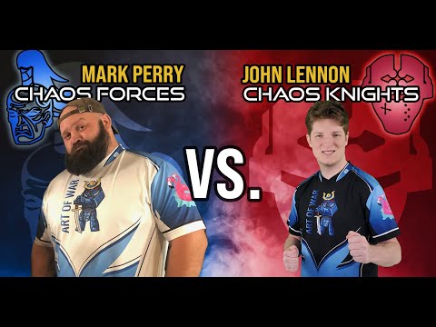 The Forces of Chaos vs. Chaos Knights 9th Edition Battle Report!