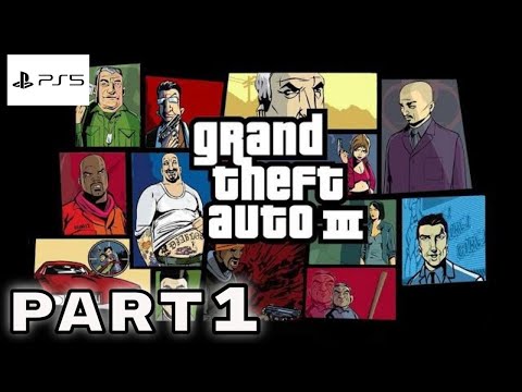 GTA 3 DEFINITIVE EDITION PS5 WALKTHROUGH GAMEPLAY PART 1 - INTRO (GTA Trilogy Remastered)