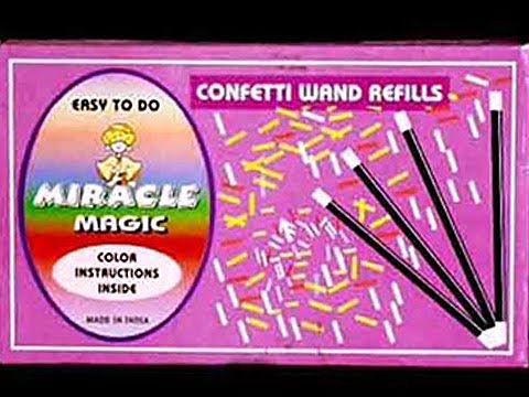 Confetti Wand Refills by Uday's Magic World