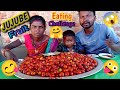 WOW! Mouth Watering Food || Fresh Indian Jujube Fruit Eating At Home || Village Food ||