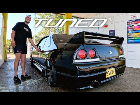 Taking My ILLEGAL R33 Skyline to Tuned Next Level Car Show
