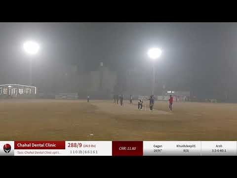 Live Cricket Match | Chahal Dental Clinic vs Dnd Restro( Md Upkar Walia) | 26-Dec-21 04:29 PM 26 ove