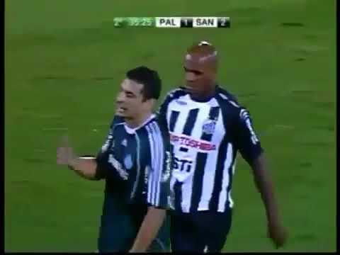 Domingos e Diego Sousa se envolvem em briga no clássico Palmeiras x Santos