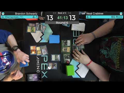 4c Elementals (Y) vs BG Rock | $2000 Modern Tournament | Round 6 | Paper MTG