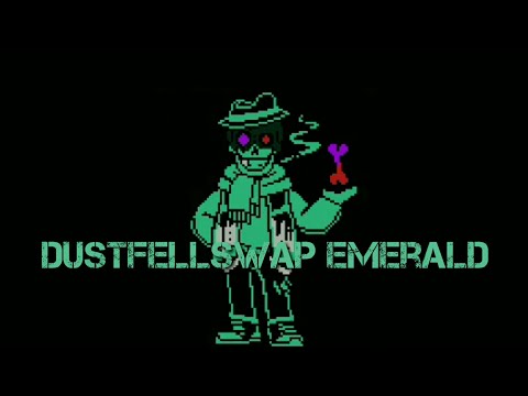 DustFellSwap Emerald - "Dark Blue Dancin' On The Deadline" | Megalovania