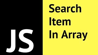JavaScript - How To Search Element In Array Using JS [ with source code ]