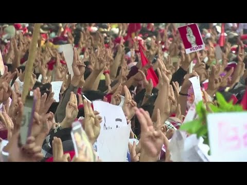 緬甸抗議者沒有被最嚴重的暴力日所嚇倒 (Myanmar protesters undeterred by worst day of violence)