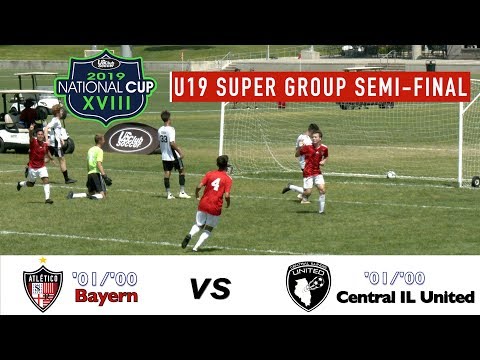 2019 National Cup XVIII Semi-Final Highlights - Atletico Santa Rosa Bayern v Central IL Utd.