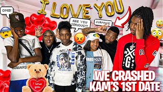 We CRASHED Kam's 1st DATE with Tyson