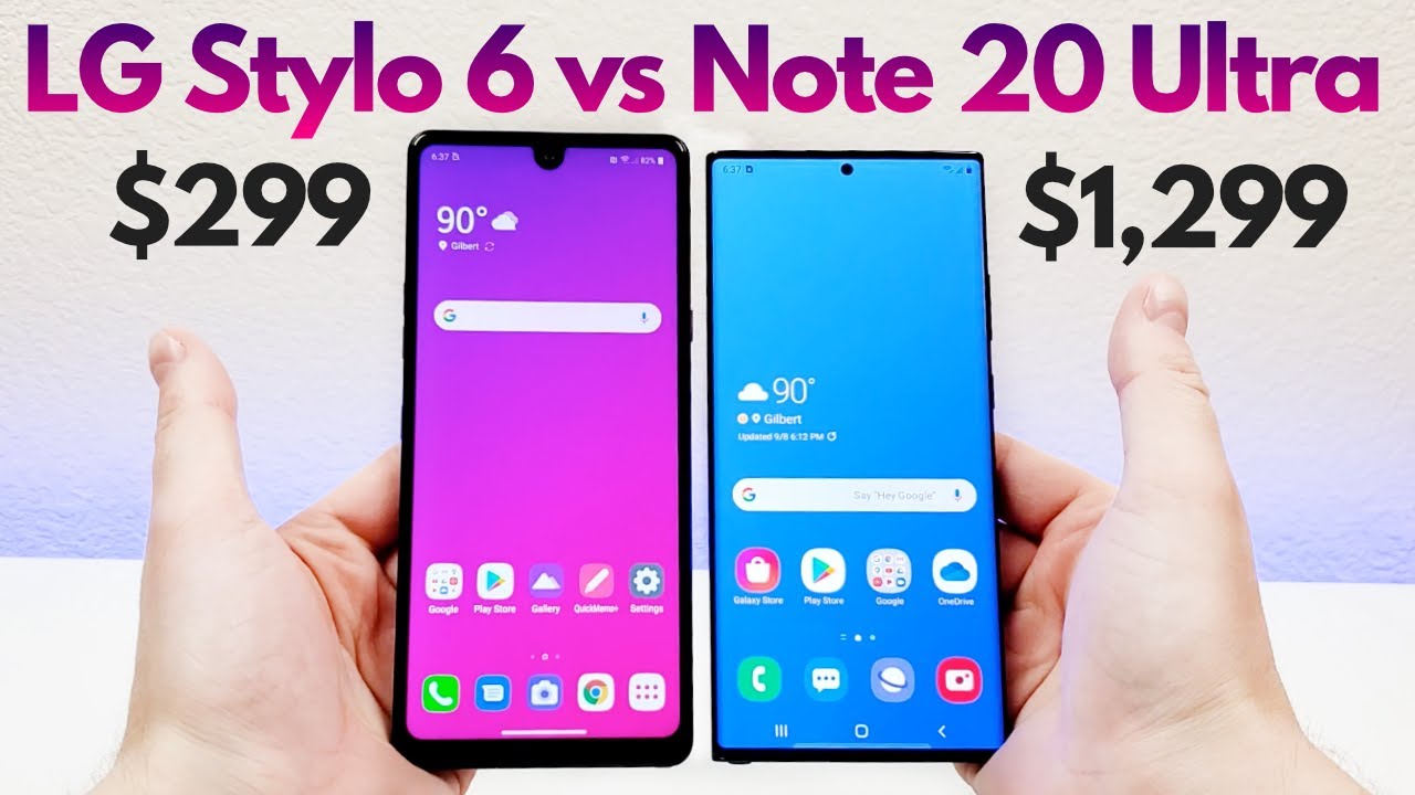 LG Stylo 6 vs Samsung Galaxy Note 20 Ultra - Who Will Win?