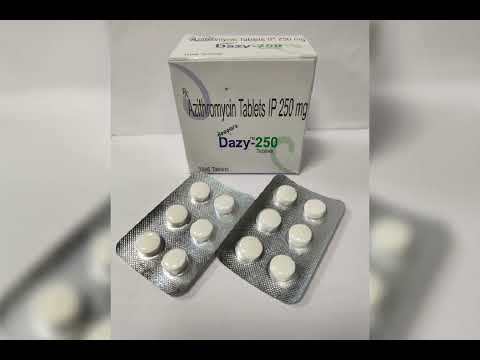 Dazy azithromycin tablets ip 250 mg