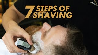 7 Steps of Shaving I Charlemagne Premium
