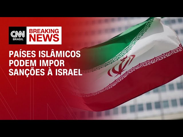 Países islâmicos podem impor sanções à Israel | CNN NOVO DIA