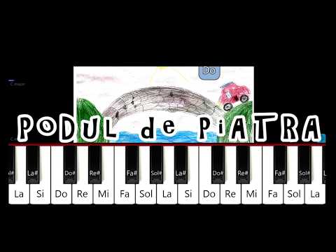 Podul De Piatra s-a Daramat - Tutorial Pian | 2 Niveluri