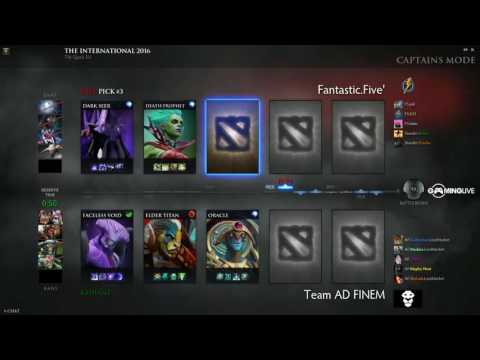 [The International 6 EU Qualifier Team] Fantastic 5 vs Ad Finem – Game 2 – Dota 2 FR