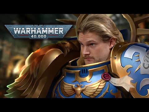 [40k] Roboute Guilliman confronts a Black Templar (Warhammer)