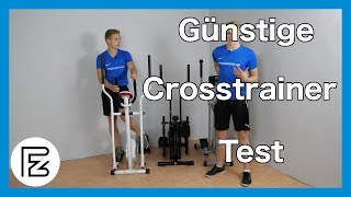 Günstige Crosstrainer im Test |  Ellipsentrainer der untere Preisklasse