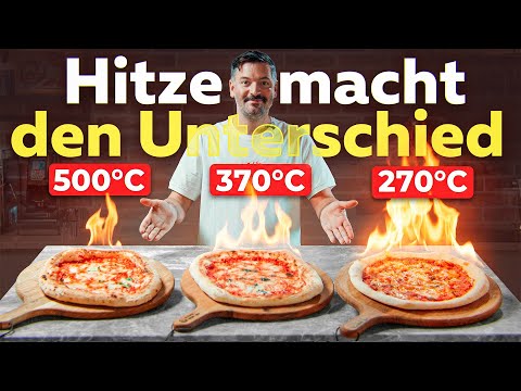 200°C vs. 370°C vs. 500°C – Why temperature completely changes your pizza