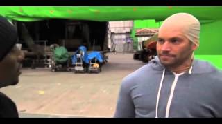 LOL: Paul Walker Imitates Vin Diesel On The Set Of 'Fast & Furious': Diesel Time Bitches