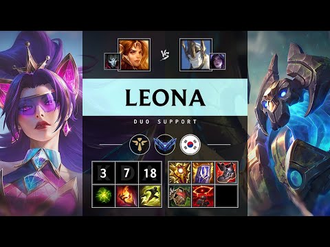Leona Support vs Galio - KR Diamond Patch 25.17