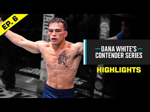 Dana White's Contender Series Episode 6 HIGHLIGHTS! 😱