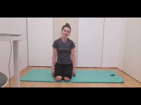 Gerinctorna hanyatt fekvő és térdelőtámasz helyzetben