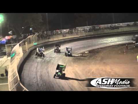 Sprintcars: Schuerele and Lack Battle Through Traffic - Toowoomba Speedbowl