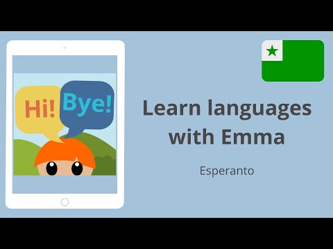 Learn Esperanto With Amy for K Video
