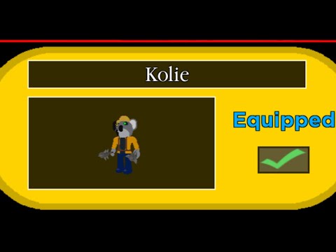 KOLIE THE KOALA JUMPSCARE SKIN SHOWCASE PIGGY BOOK 2 CHAPTER 6!!!!!!