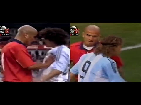 El Dia que Jorge "Kike" Acuña se Encaro con Pablo Aimar - 6 de Septiembre 2003.