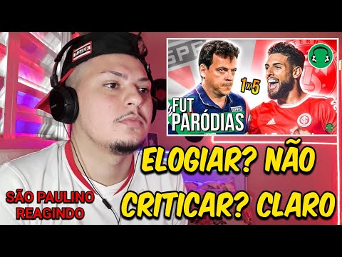♫ 5x1 | SÃO PAULO É HUMILHADO PELO INTER | Paródia Amor de Despedida - Barões da Pisadinha | REACT
