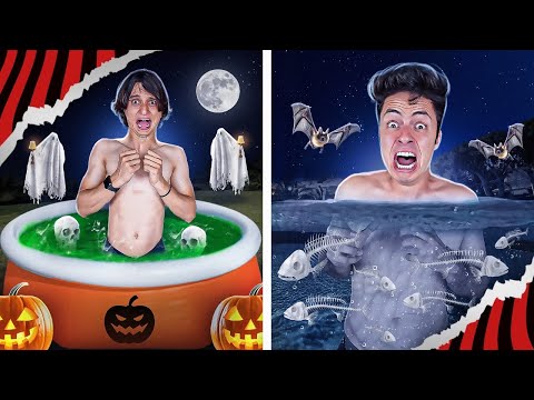 QUEM FICAR MAIS TEMPO NA PISCINA BIZARRA, VENCE! - Desafio