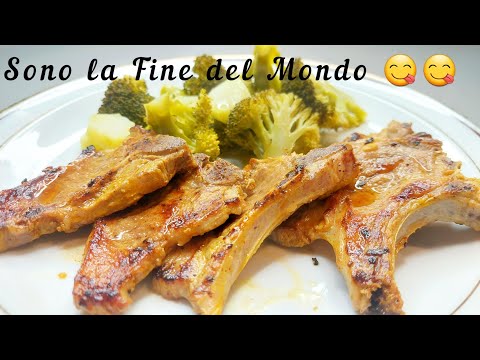 Bastano 5 Minuti per Cuocere le Costolette di Agnello alla Griglia