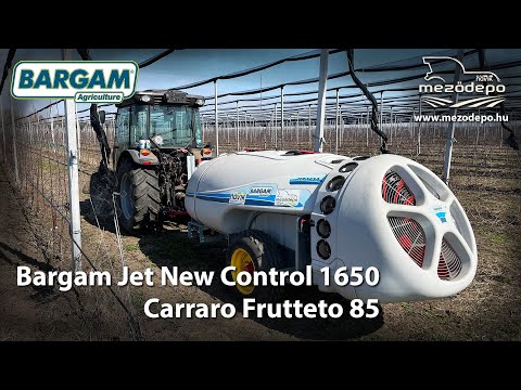 Bargam Jet New Control 1650 axiál ventilátoros. permetezőgép KÉSZLET AKCIÓ AÖP + 2 pont