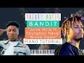 How To Play Juice WRLD Youngboy Never Broke Again Bandit Theory Notes Piano Tutorial