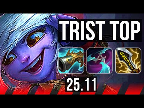 TRISTANA vs QUINN (TOP) | 7 solo kills, Legendary, 19/4/6 | KR Diamond | 25.11