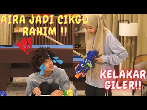 RAHIM BELAJAR MEMBACA DENGAN AIRA !! - KELAKAR GILA !!