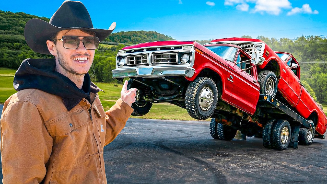 WhistlinDiesel Classic Truck Challenge (Chevy vs Ford)