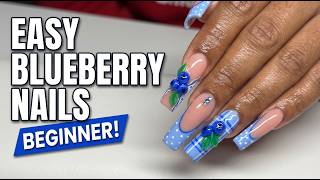 Blueberry Nails Are EVERYWHERE — Beginner-Friendly DIY Tutorial