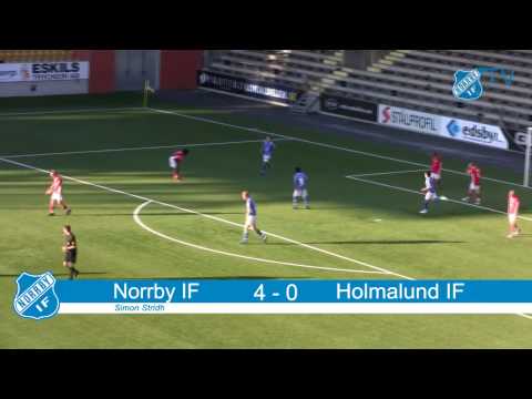 Norrby IF  - Holmalund IF 4 -0 målskytt Simon Stridh